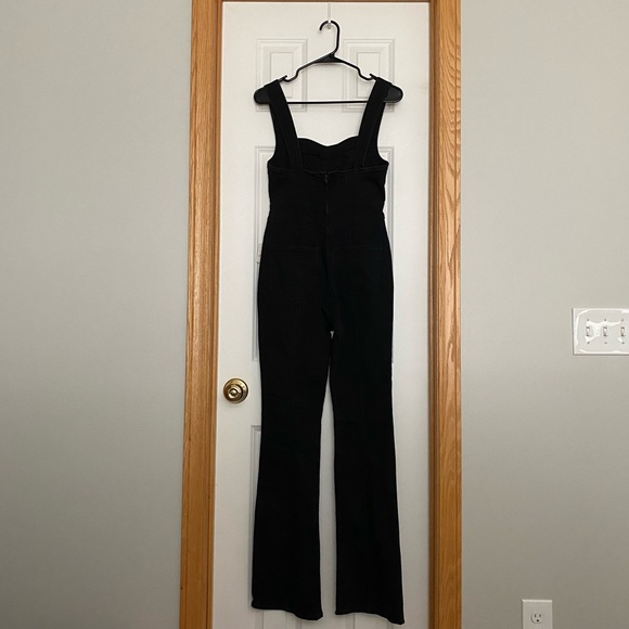 Free People Light My Fire Jumpsuit in Black As Night Size XS - Picture 7 of 16
